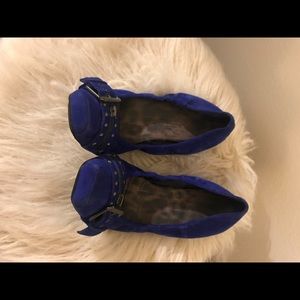 Navy Jessica Simpson flats